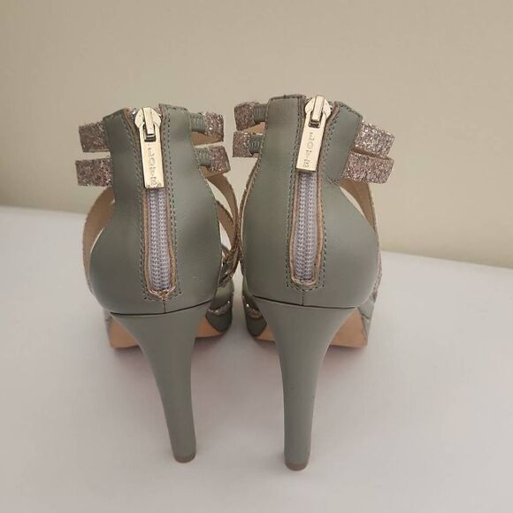 Hey Lady Grey Double Trouble Platform, 7.5, New - Picture 4 of 7